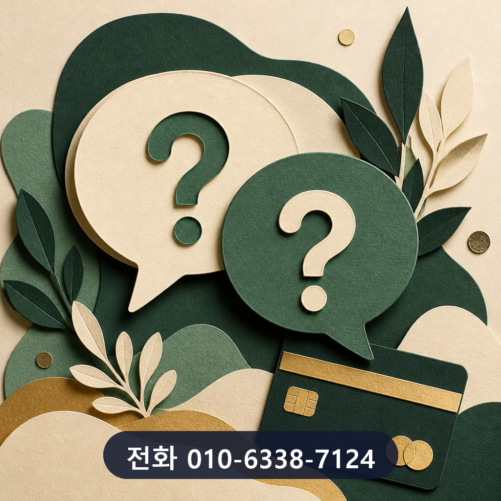 카드깡 업체 자주 묻는 질문 이미지